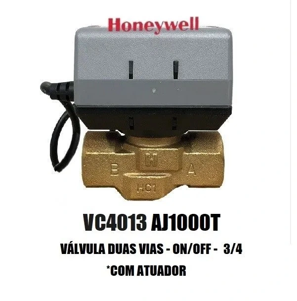 VÁLVULA E ATUADOR HONEYWELL