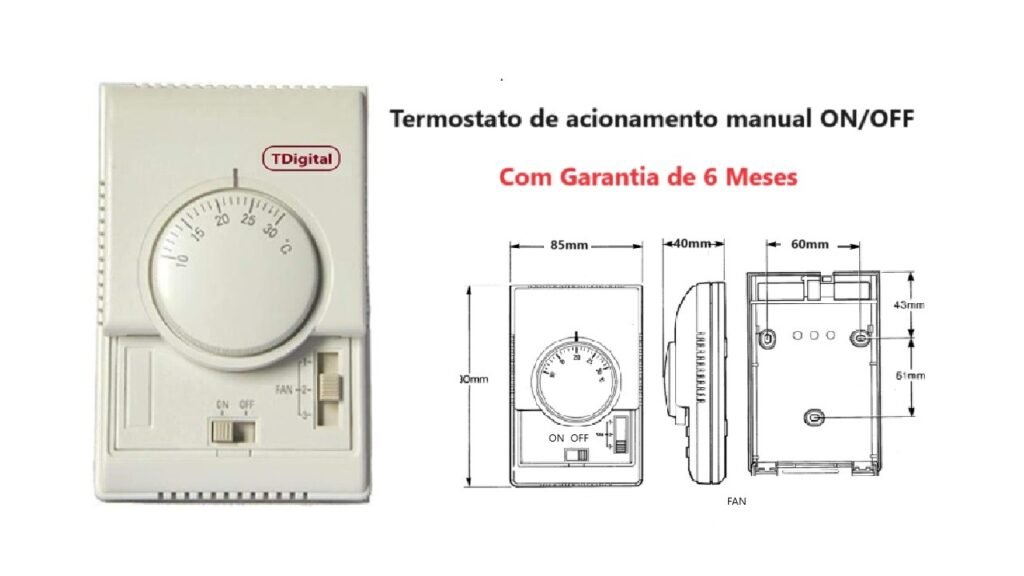 Termostato de acionamento msnusl